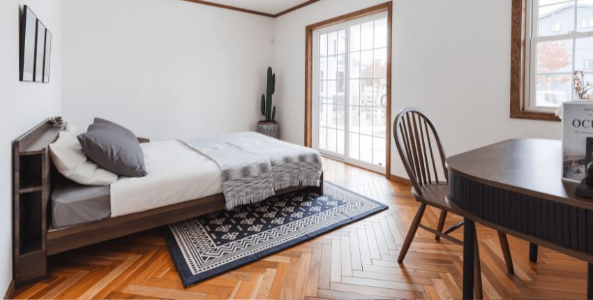 素材の温もりと寛ぎの空間2